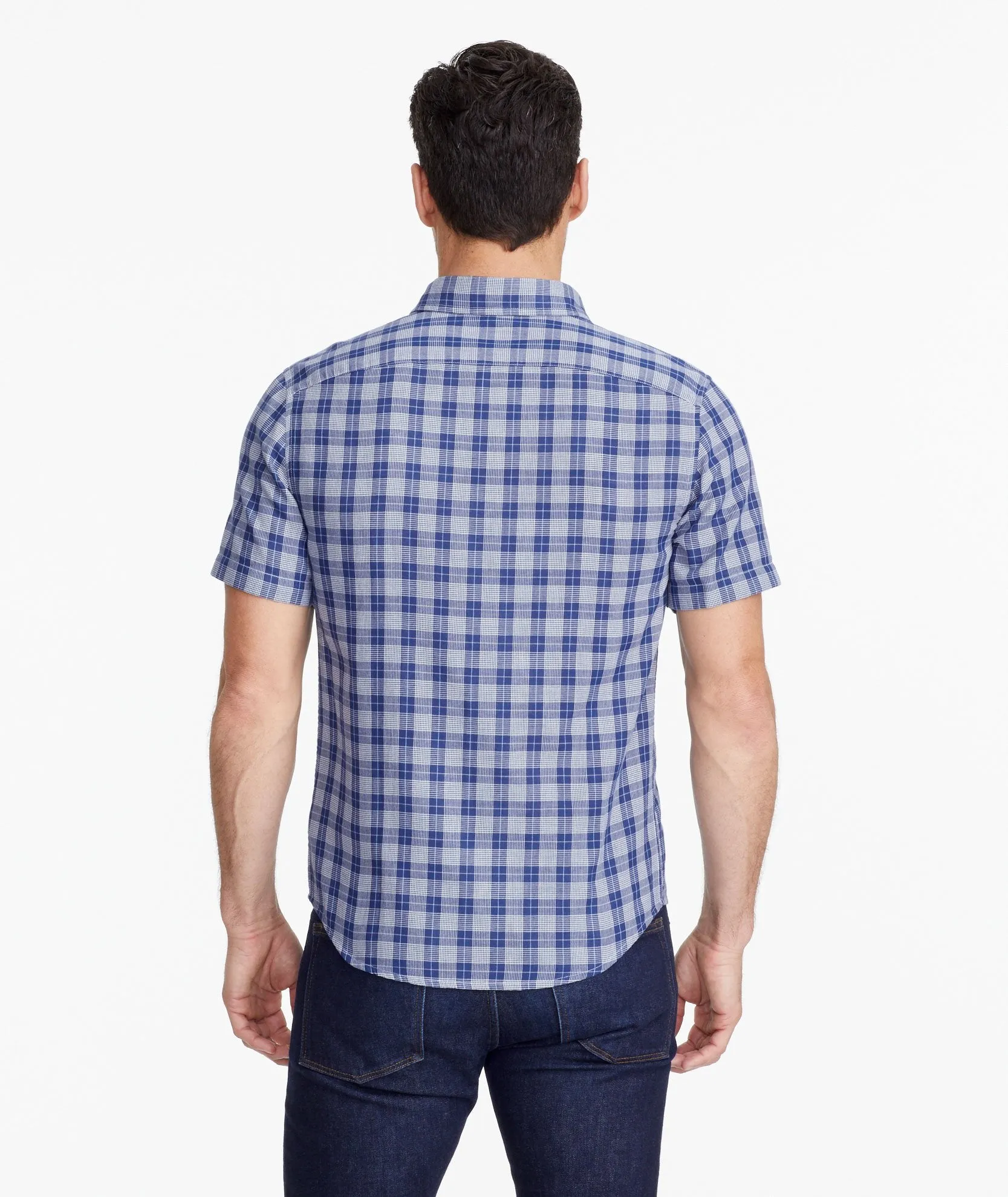 Cotton Gauze Short-Sleeve Zuccardi Shirt