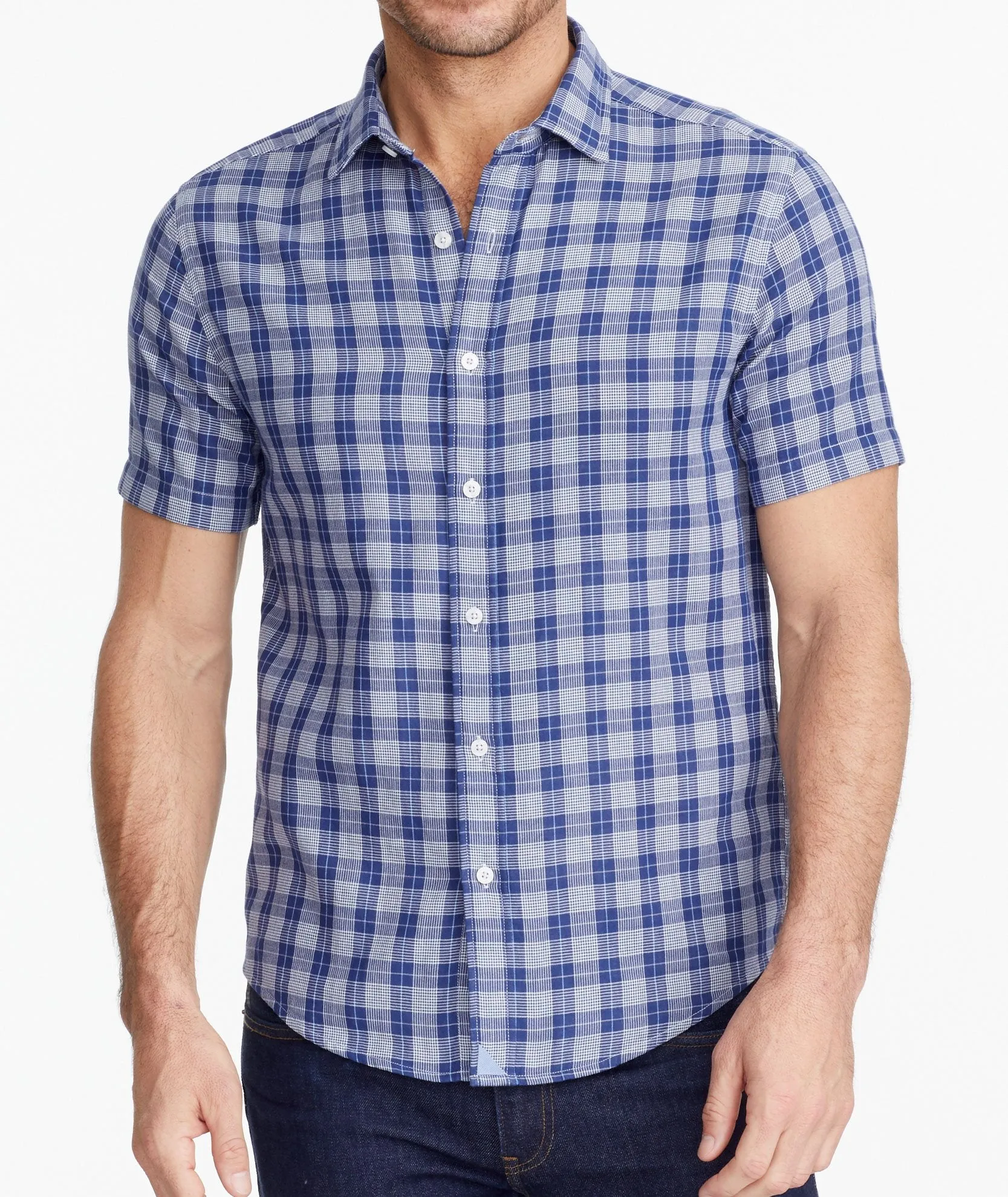 Cotton Gauze Short-Sleeve Zuccardi Shirt