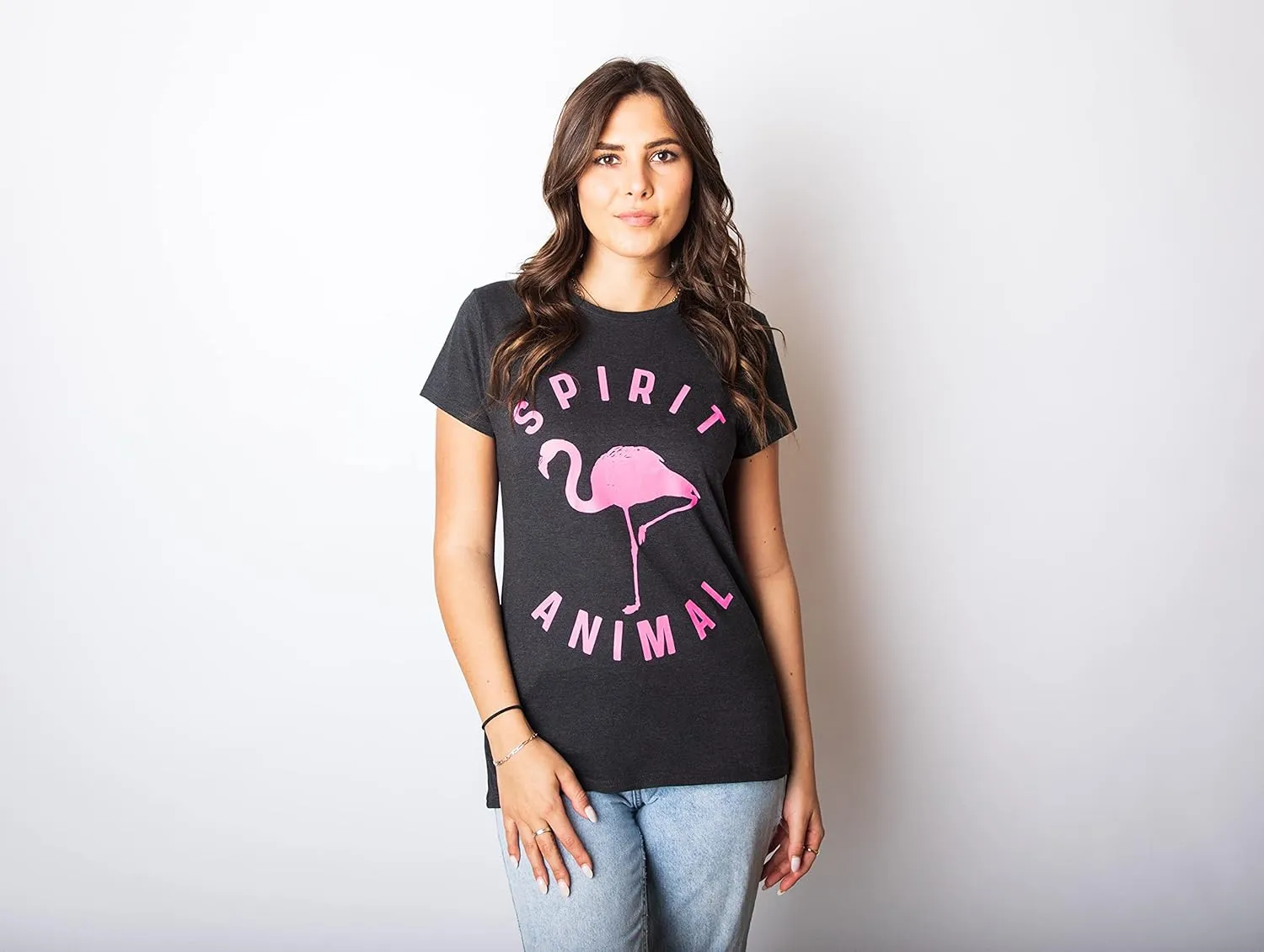 Crazy Dog Womens Funny Animal T Shirts Cute and Sarcastic Nature Camping Tees for Women