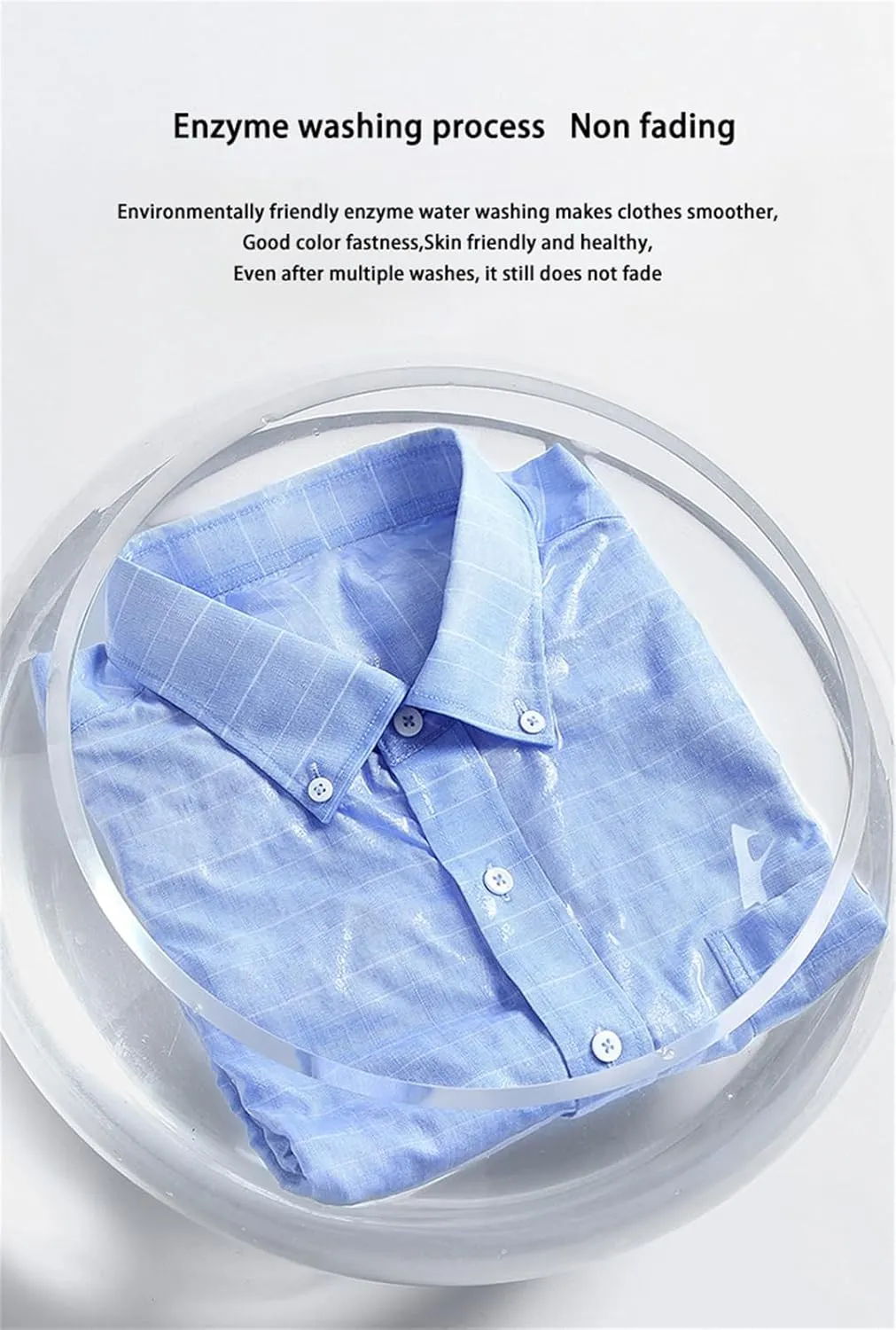 Cromoncent Men's Short-Sleeve Cotton Oxford Shirt