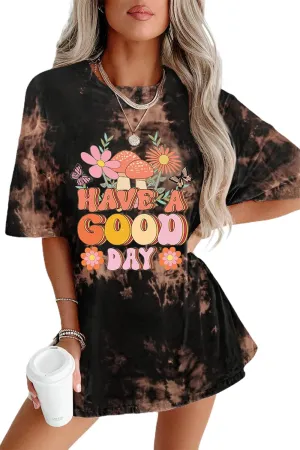 CSDAJIO Vintage Oversized Tshirts for Women Summer Graphic Tee Short Sleeve Gym Shirt Plus Size Workout Top