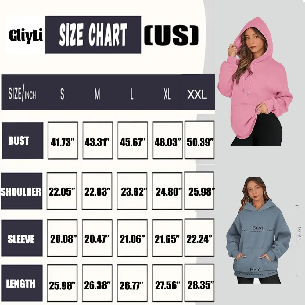 Cute Fall Soft Touch Crew Neck Sweatshirts, Fleece Pullover Tops, 2024 Fashion Women's Long Sleeve Cotton Hoodies