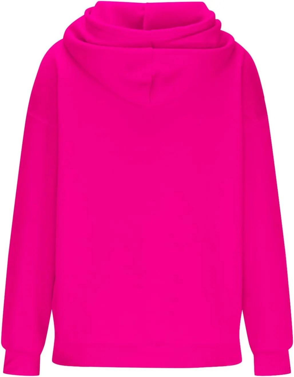 Cute Fall Soft Touch Crew Neck Sweatshirts, Fleece Pullover Tops, 2024 Fashion Women's Long Sleeve Cotton Hoodies