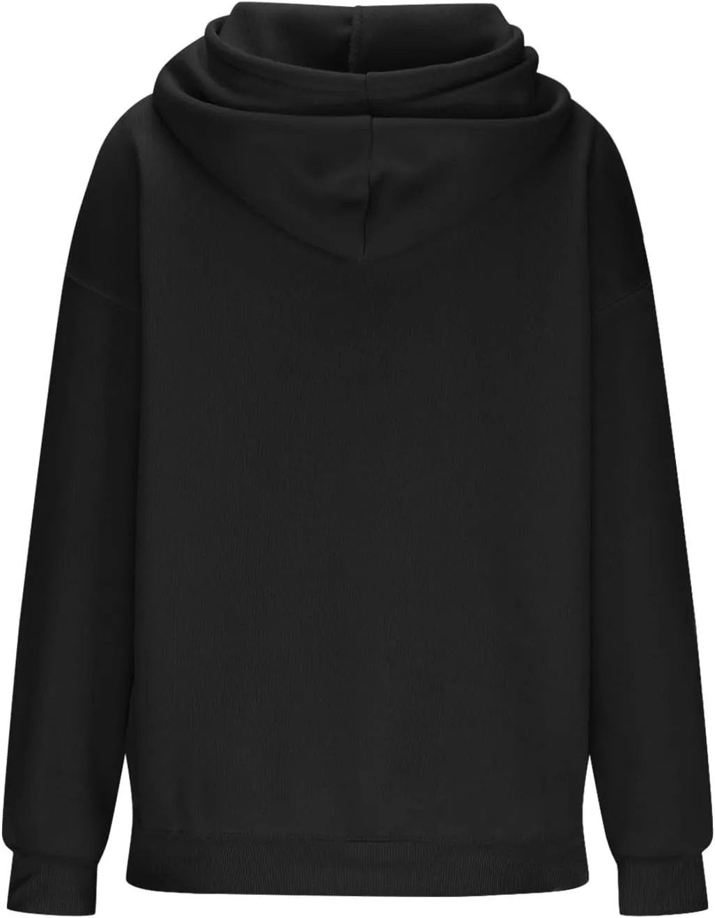 Cute Fall Soft Touch Crew Neck Sweatshirts, Fleece Pullover Tops, 2024 Fashion Women's Long Sleeve Cotton Hoodies