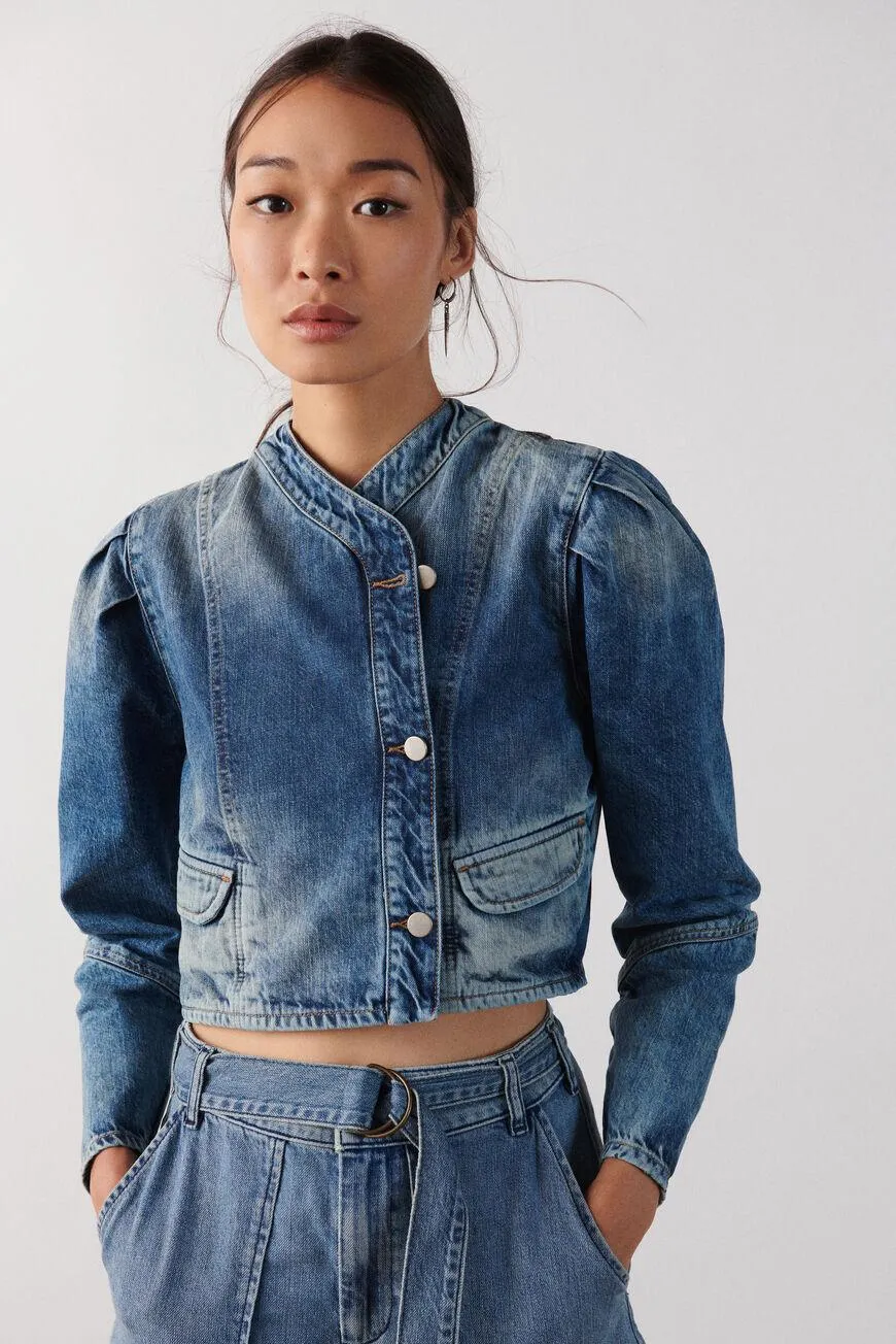 Daisy Short Denim Jacket