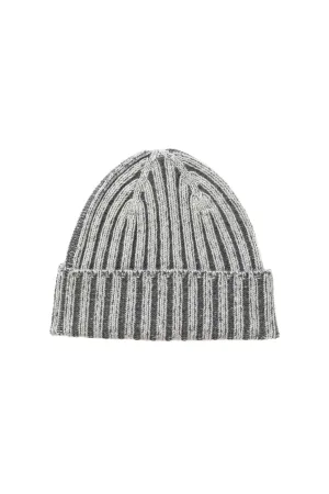 Donegal Cashmere Rib Beanie