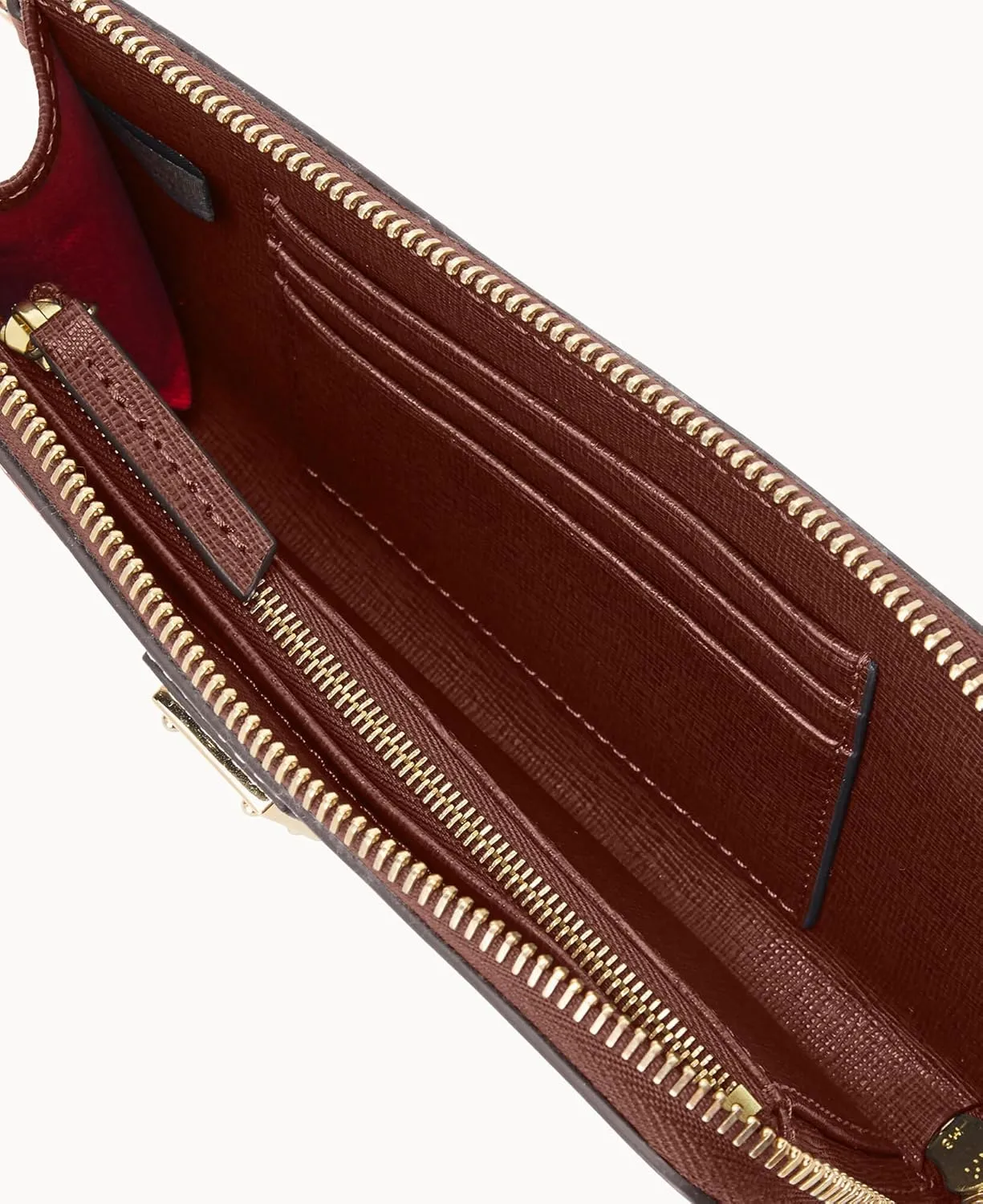 Dooney & Bourke Handbag, Saffiano Folded Zip Wristlet