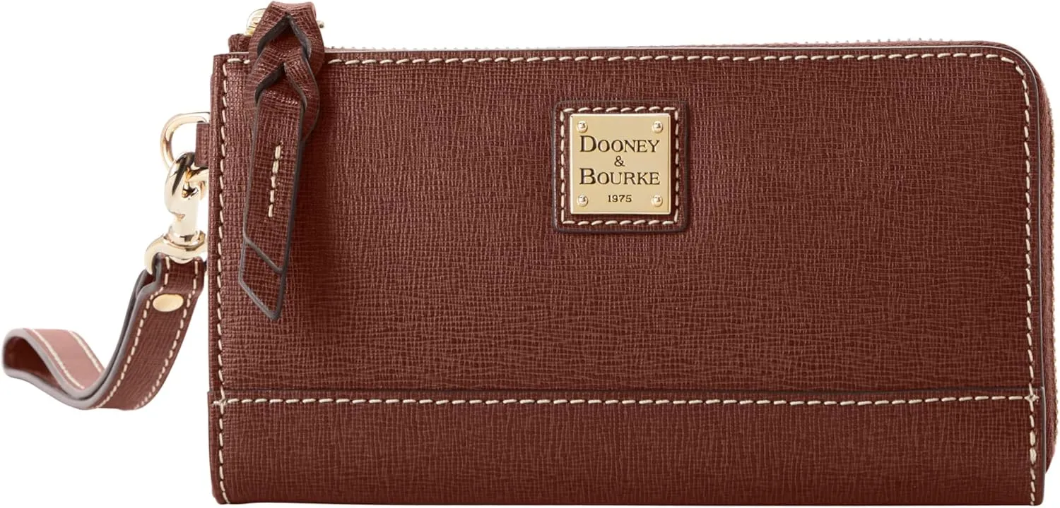 Dooney & Bourke Handbag, Saffiano Folded Zip Wristlet