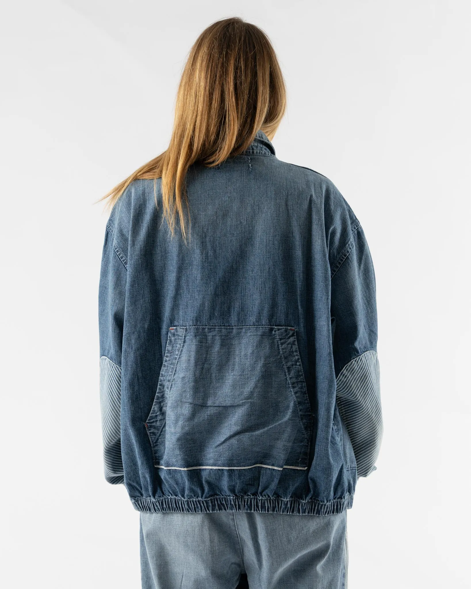 Dr. Collectors 8 oz. Denim Selvedge Jacket in Sunfaded