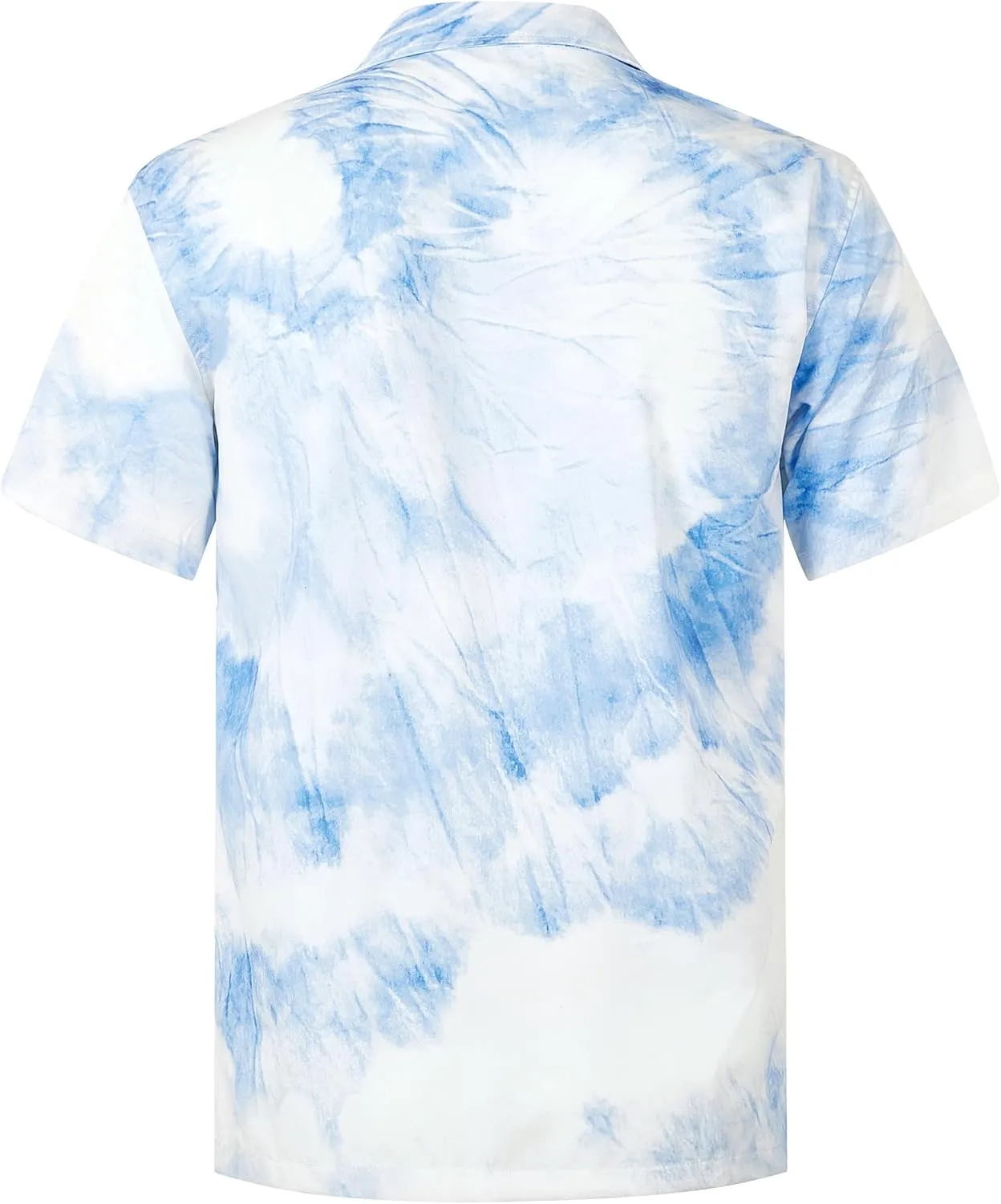 ELETOP Men's Hawaiian Shirt Tropical Beach Shirts Short Sleeve Aloha Floral Vacation Button Down Shirts