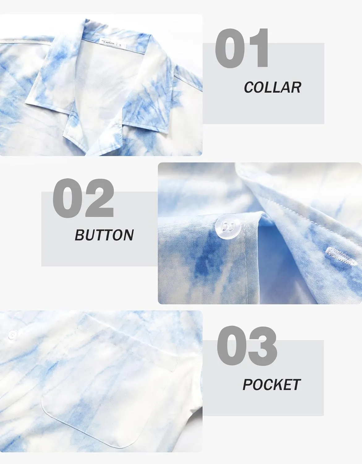 ELETOP Men's Hawaiian Shirt Tropical Beach Shirts Short Sleeve Aloha Floral Vacation Button Down Shirts
