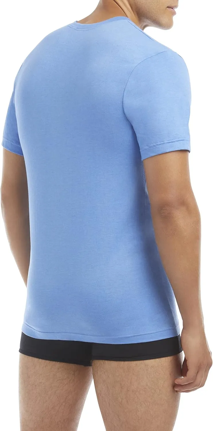 Evolve Men's Performance Cotton 3 Pack V-Neck T-Shirt