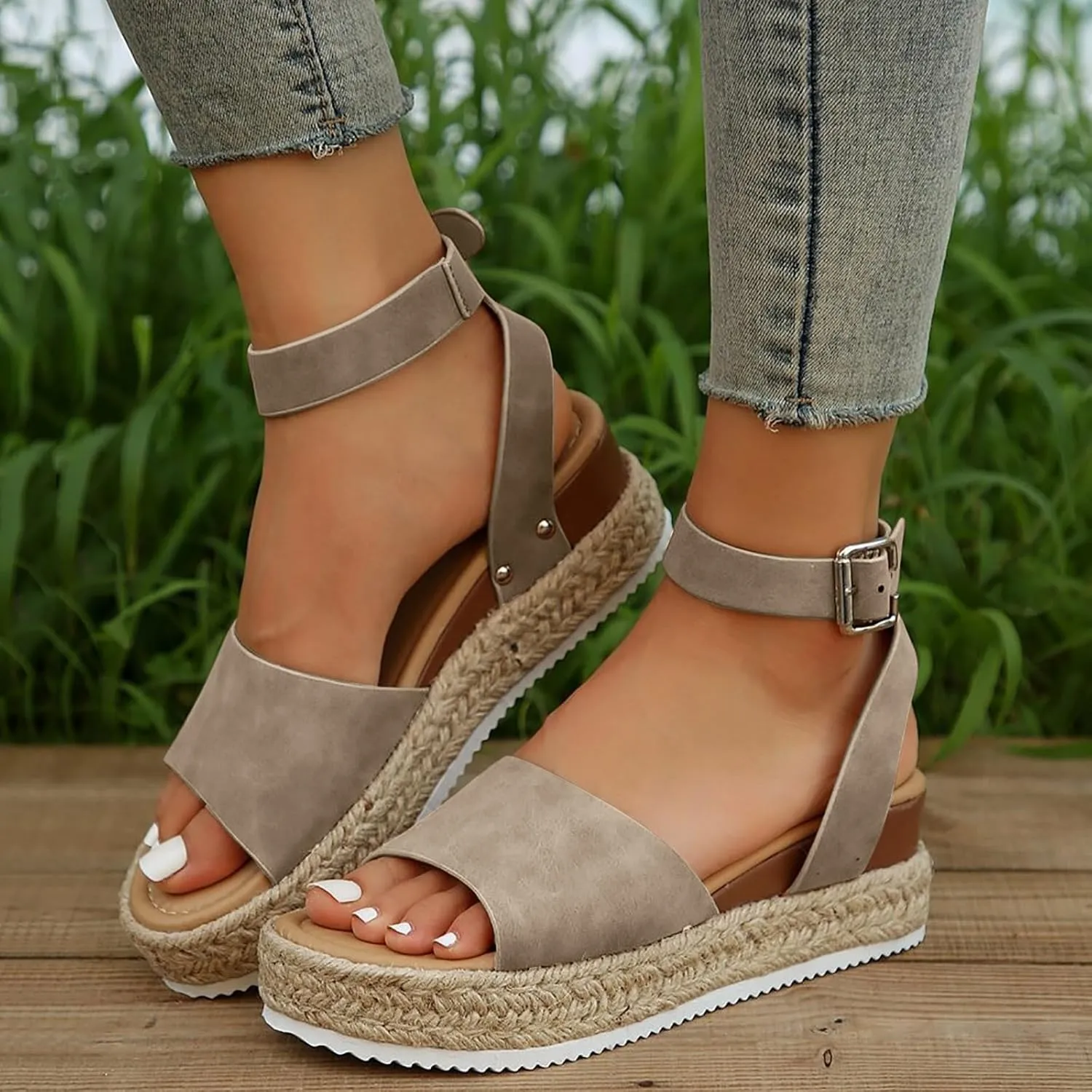 Fanyil Women's Comfy Orthotic Sandals,Fanyil Women's Ultra-Comfy Sandals,Women Wide Width Platform Wedges Dress Shoes