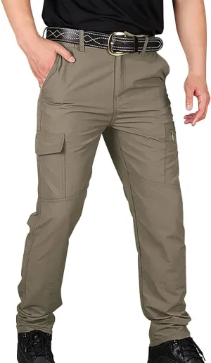 GIERIDUC Mens Active Athletic Sweatpants Pantalones De Vestir para Hombre Elastic Work Pants for Men Stylish Joggers for Men