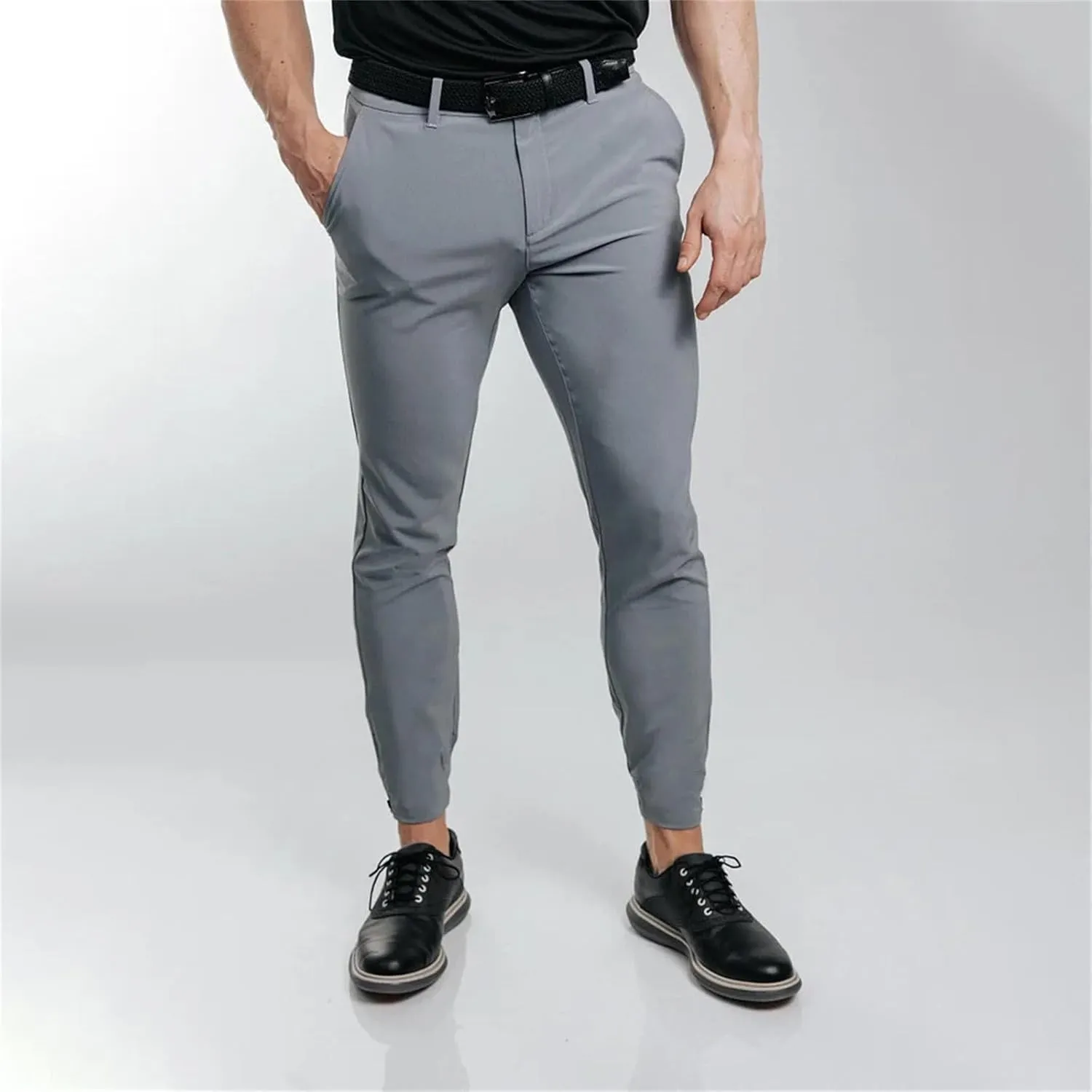GIERIDUC Men's Cargo Fleece Jogger Sweatpant Mens Wrinkle Free Dress Pants Khaki Corduroy Pants Mens Mens Black Skinny Jeans