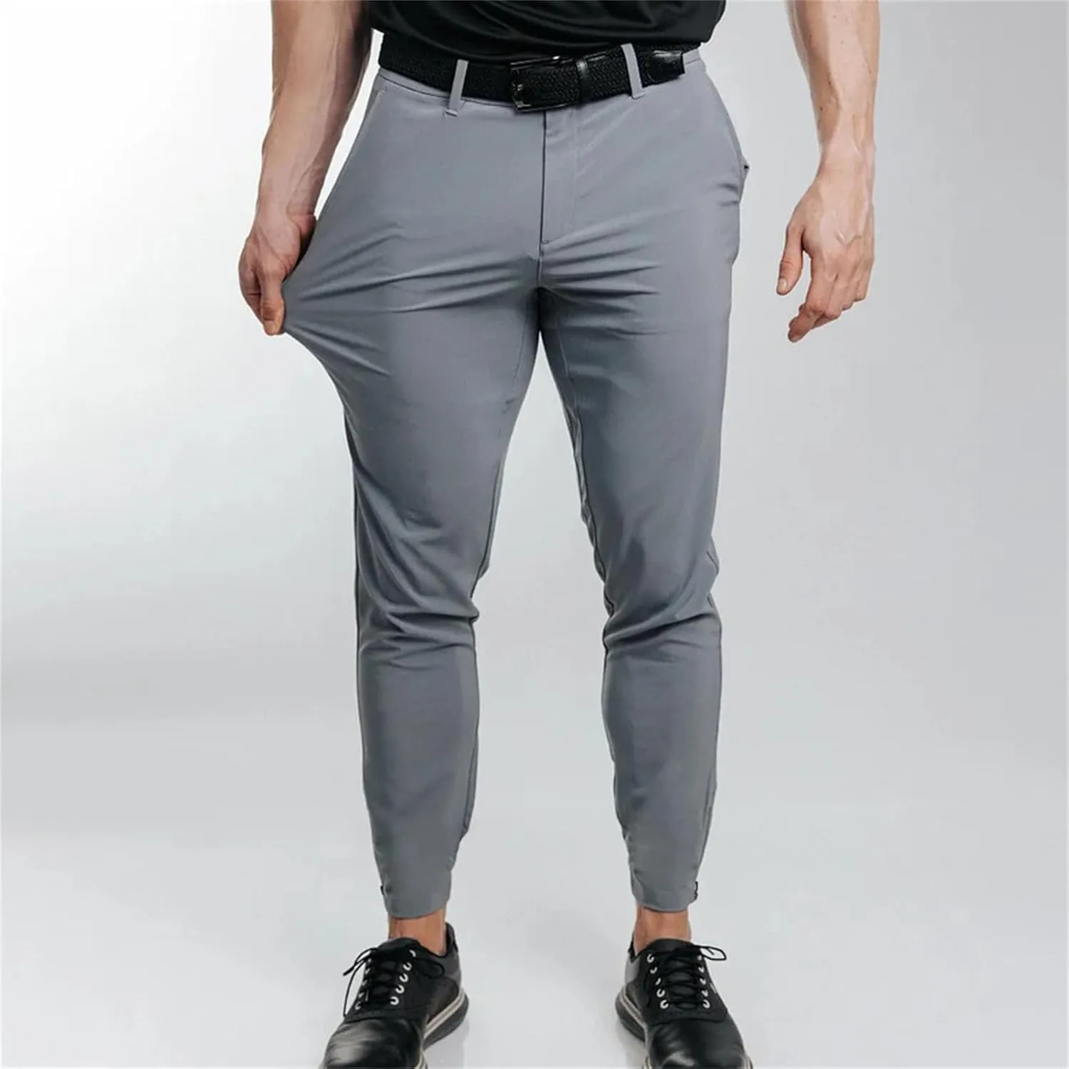 GIERIDUC Men's Cargo Fleece Jogger Sweatpant Mens Wrinkle Free Dress Pants Khaki Corduroy Pants Mens Mens Black Skinny Jeans