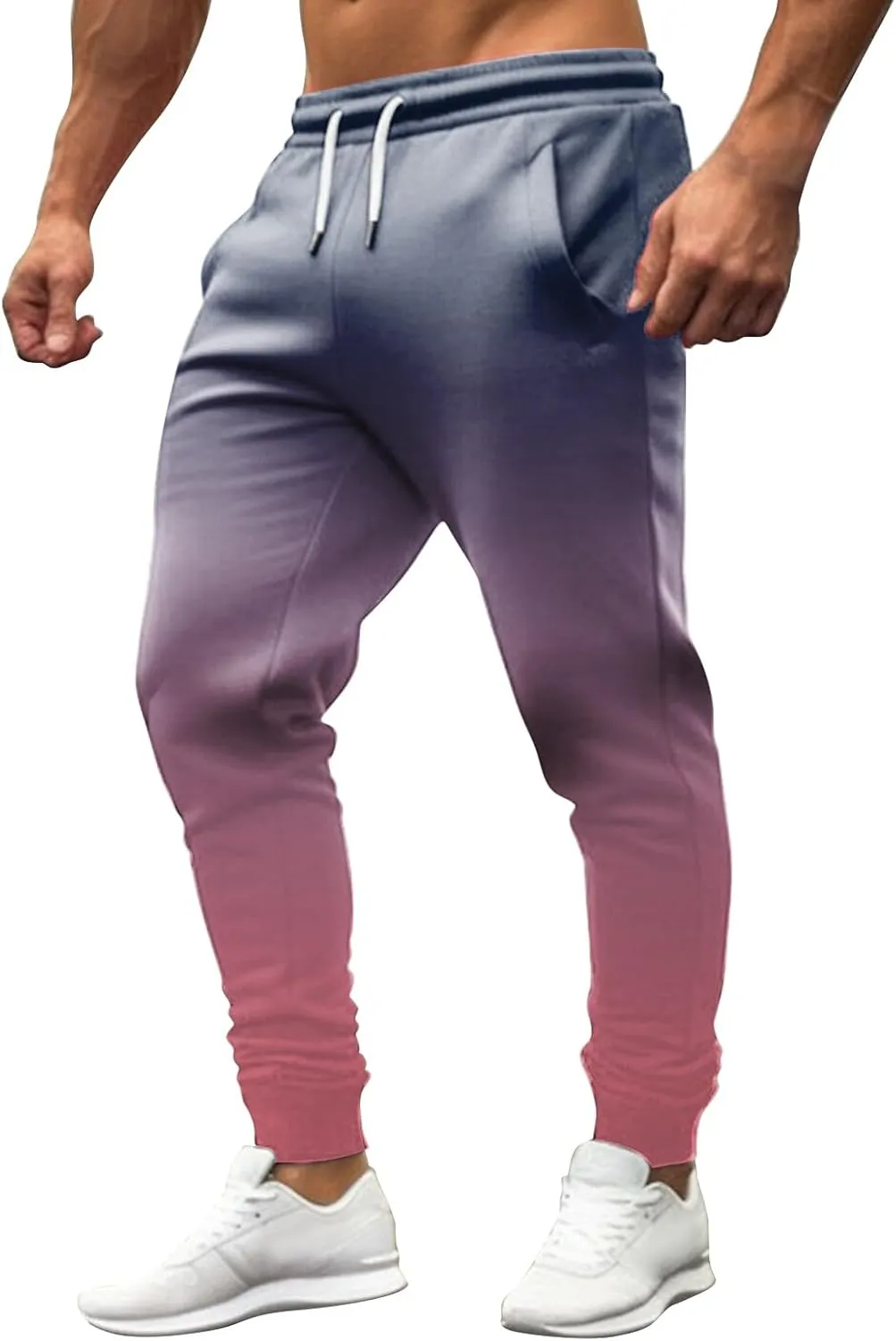 GIERIDUC Men's Linen Cotton Pants Men's Flat Front Relaxed Straight Pant Business Casual Men Chinos Black Sweatpants for Men