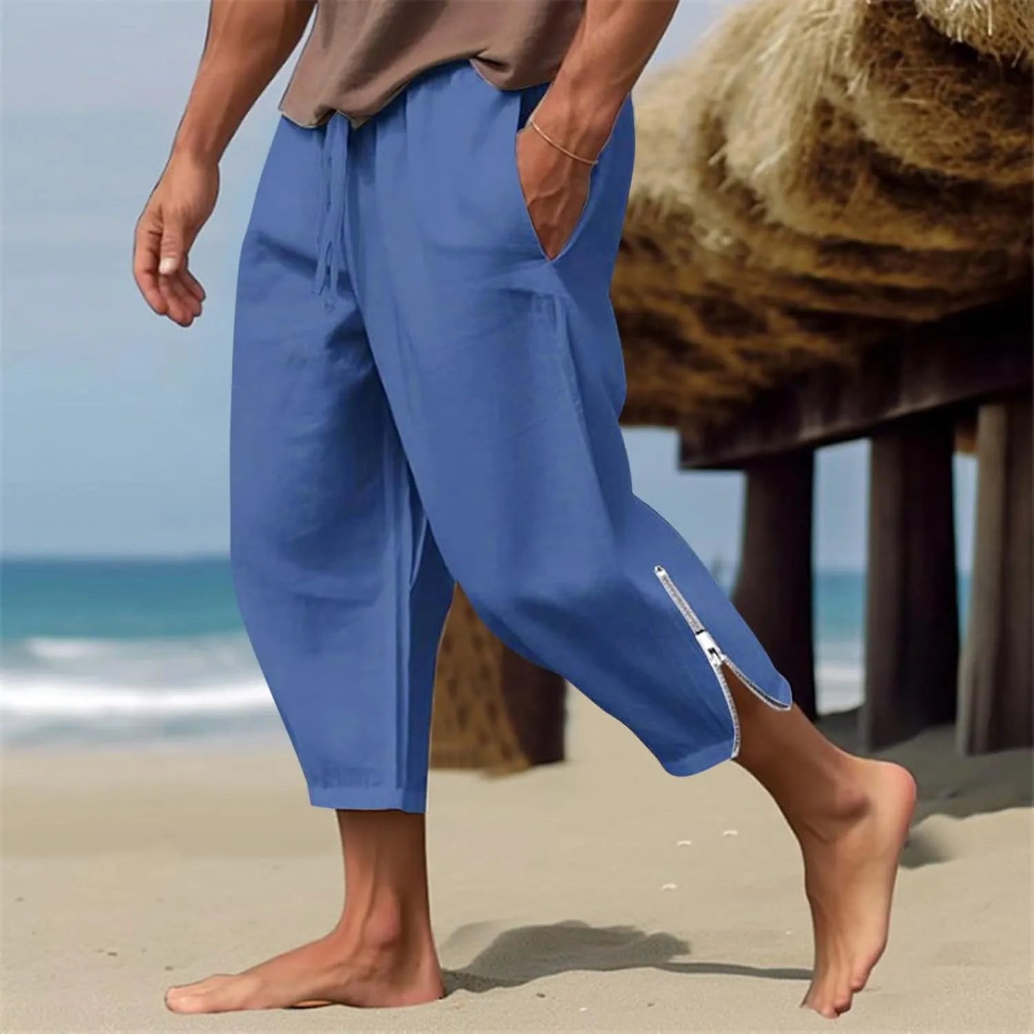 GIERIDUC Plaid Pants for Men's Slim Fit Pantalones para Trabajo De Hombre Mens Christmas Dress Pants Plain Basketball Jersey