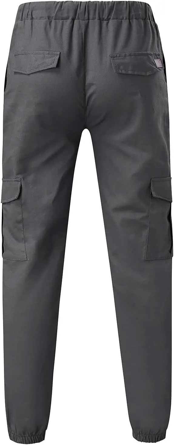 GIERIDUC Straight Leg Cargo Pants for Mens Gymnastics Equipment for Men Workout Clothes for Men Gym Men's Cotton Sweatpants