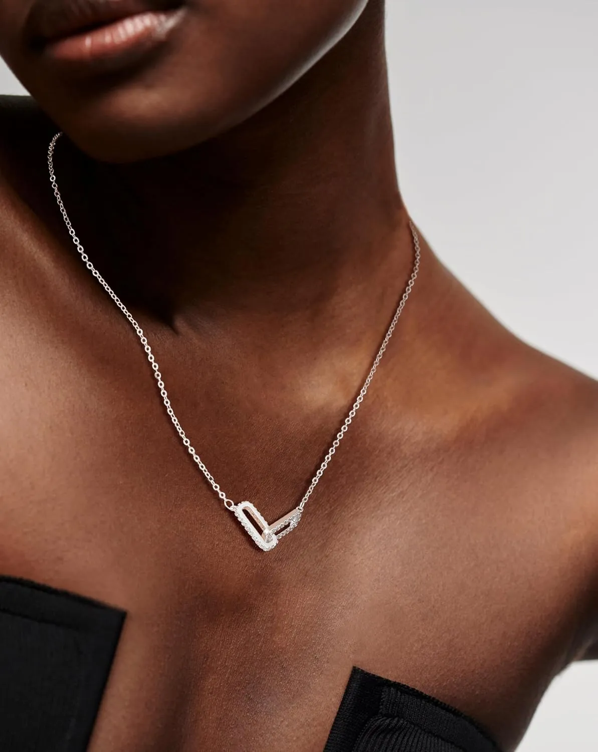 Gold Pendant Necklace for Women Rose Gold Pink Women's Neckalces Rose Quartz Crystal Pendants Birth Stone Anniversary Jewelry Gifts for Women