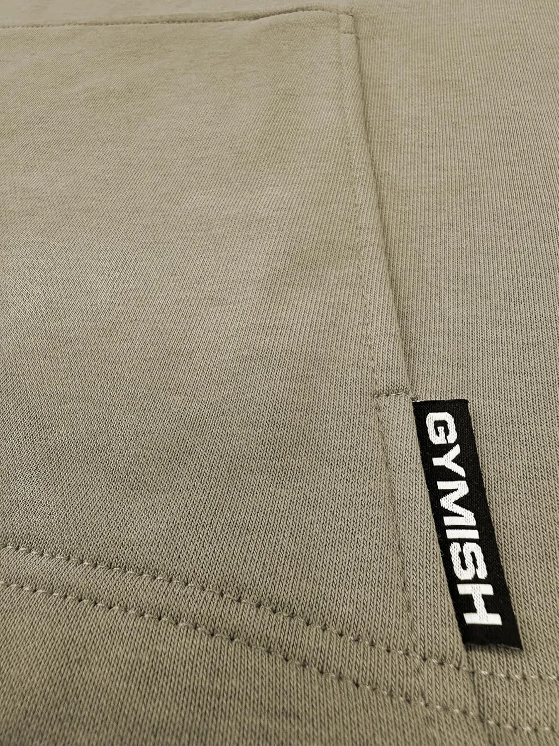 Gymish Lifestyle Oversized Short-Sleeve Hoodie Casual Streetwear Pullover for Men & Women