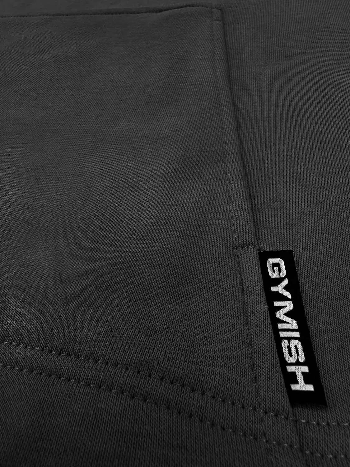 Gymish Lifestyle Oversized Short-Sleeve Hoodie Casual Streetwear Pullover for Men & Women