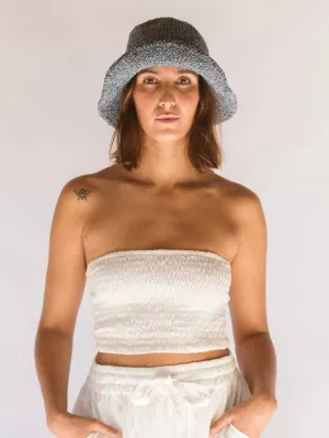 Hand-woven Hemp Hats from Hobo and Hatch - Peggie Bucket Hat Denim