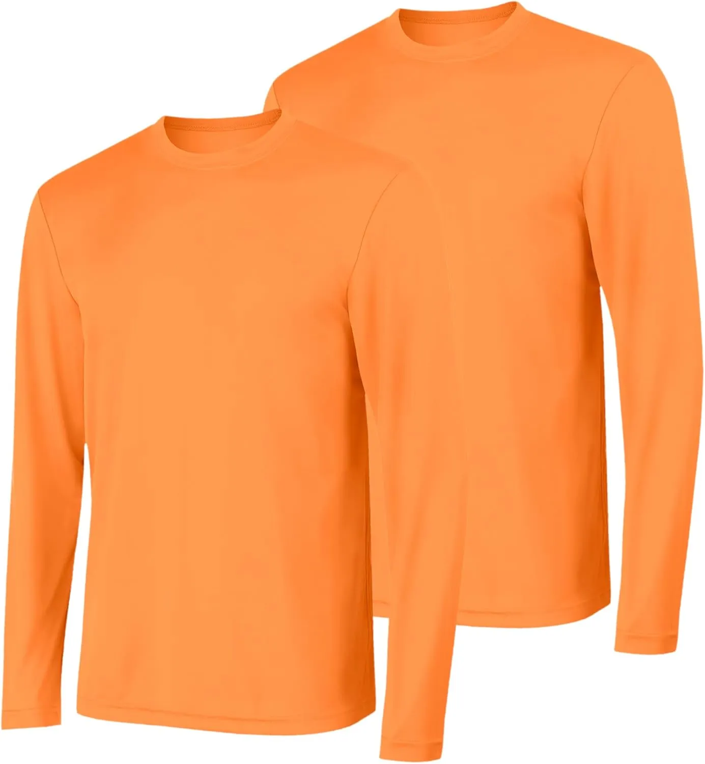 Hanes Sport Men's Long-Sleeve T-Shirt Pack, Cool DRI Moisture-Wicking Performance T-Shirts, Performance Tee, 2-Pack