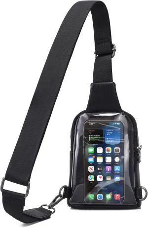 INICAT Sling Bag for Women Touchscreen Small Crossbody Cell Phone Purse Fanny Pack