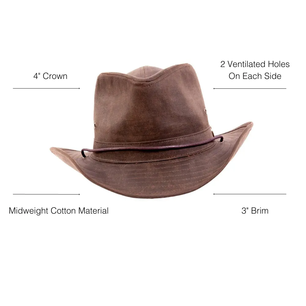 Irwin | Womens Western Weathered Outback Hat