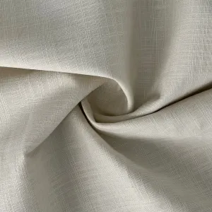 Ivory | Mock Linen Stretch Suiting Woven Fabric - SKU #7122 #U75
