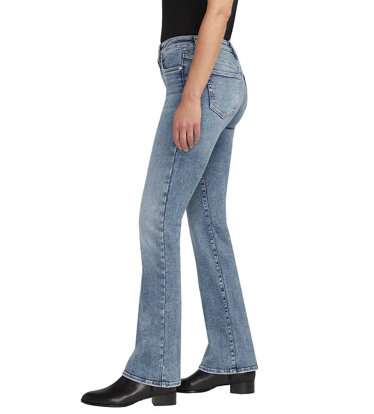 Jag Forever Stretch High Rise Bootcut Jean In Jet Ski