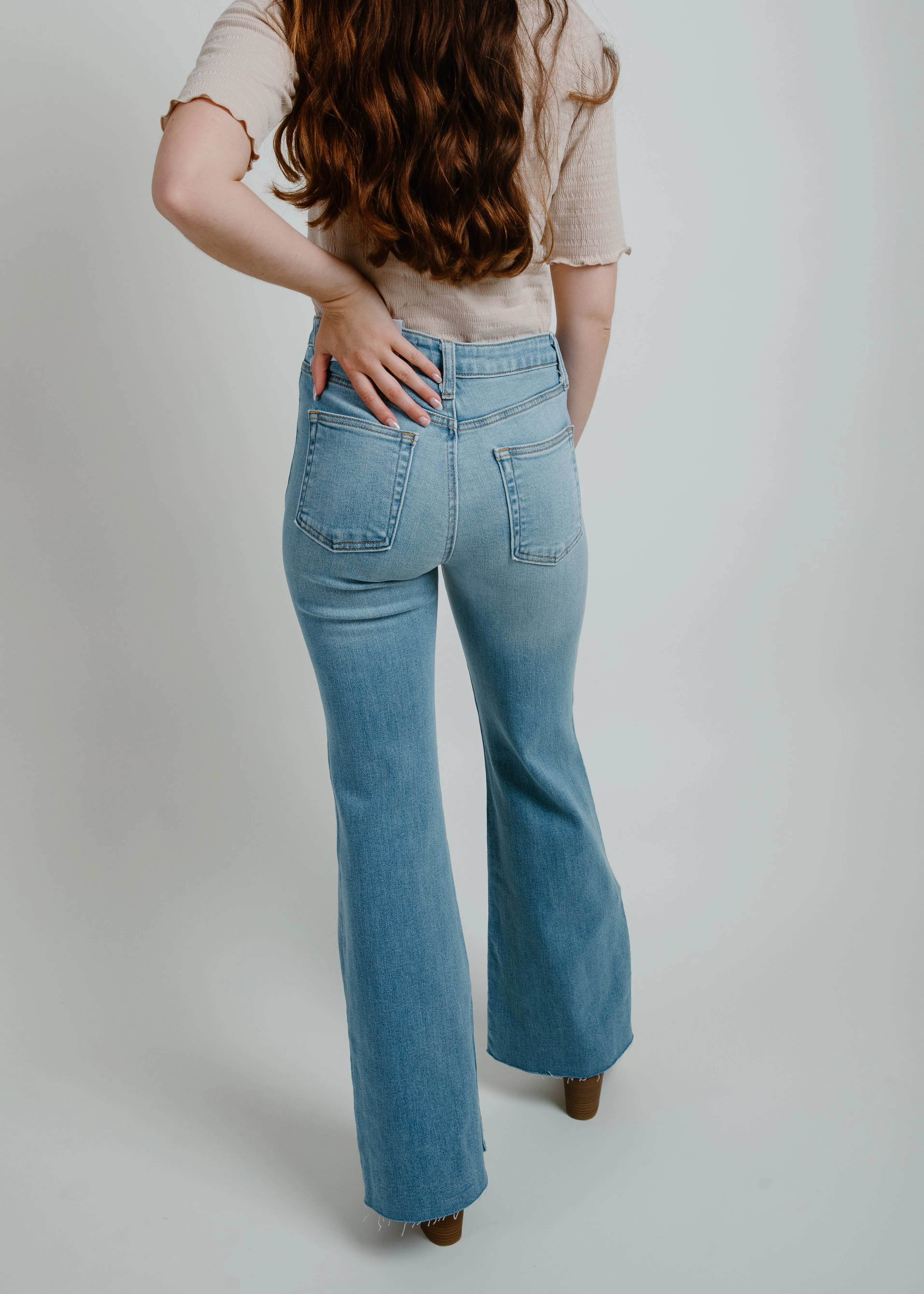 JBD Mid Rise Bootcut Jean