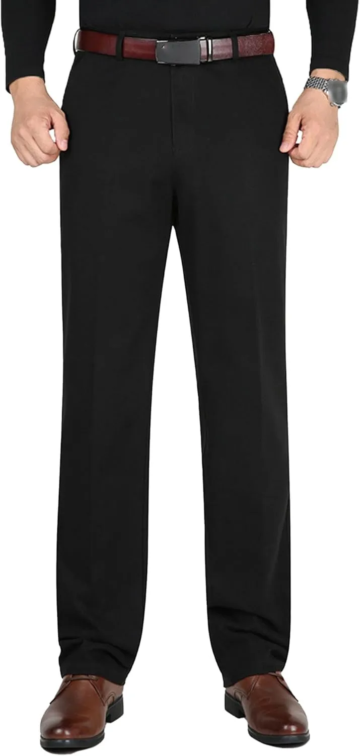 JEShifangjiusu Men Skinny Slim Fit Stretch Pant Straight-Fit Wrinkle-Resistant Chino Trousers Comfy Fashion Denim Jeans Pants