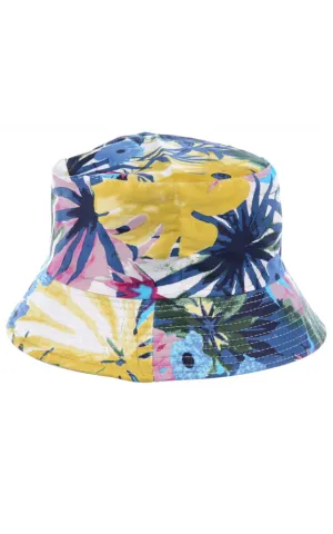 JH858 Reversible Floral Print Cotton Bucket Hat