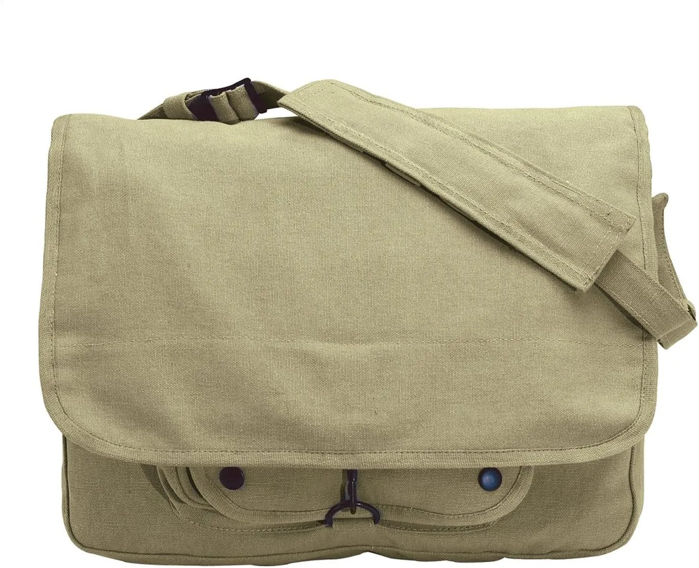 Khaki Vintage Army Paratrooper Shoulder Bag