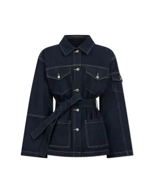 Ksubi Jeans Oversized Duty Denim Jacket