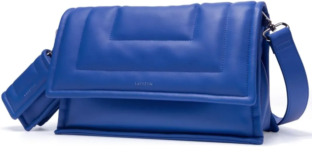 LAFESTIN PU Leather Shoulder Purses For Women With Mini Purse, Large Satchel Bags Adjustable Strap Women's Crossbody Handbags
