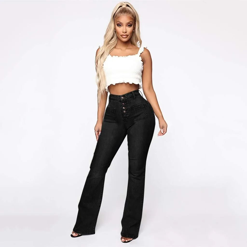 LCMTWX Trendy Jeans for Women 2024 Bib Washed Overalls Rompers Ripped Women's Denim Women's Jeans Flare Stretch