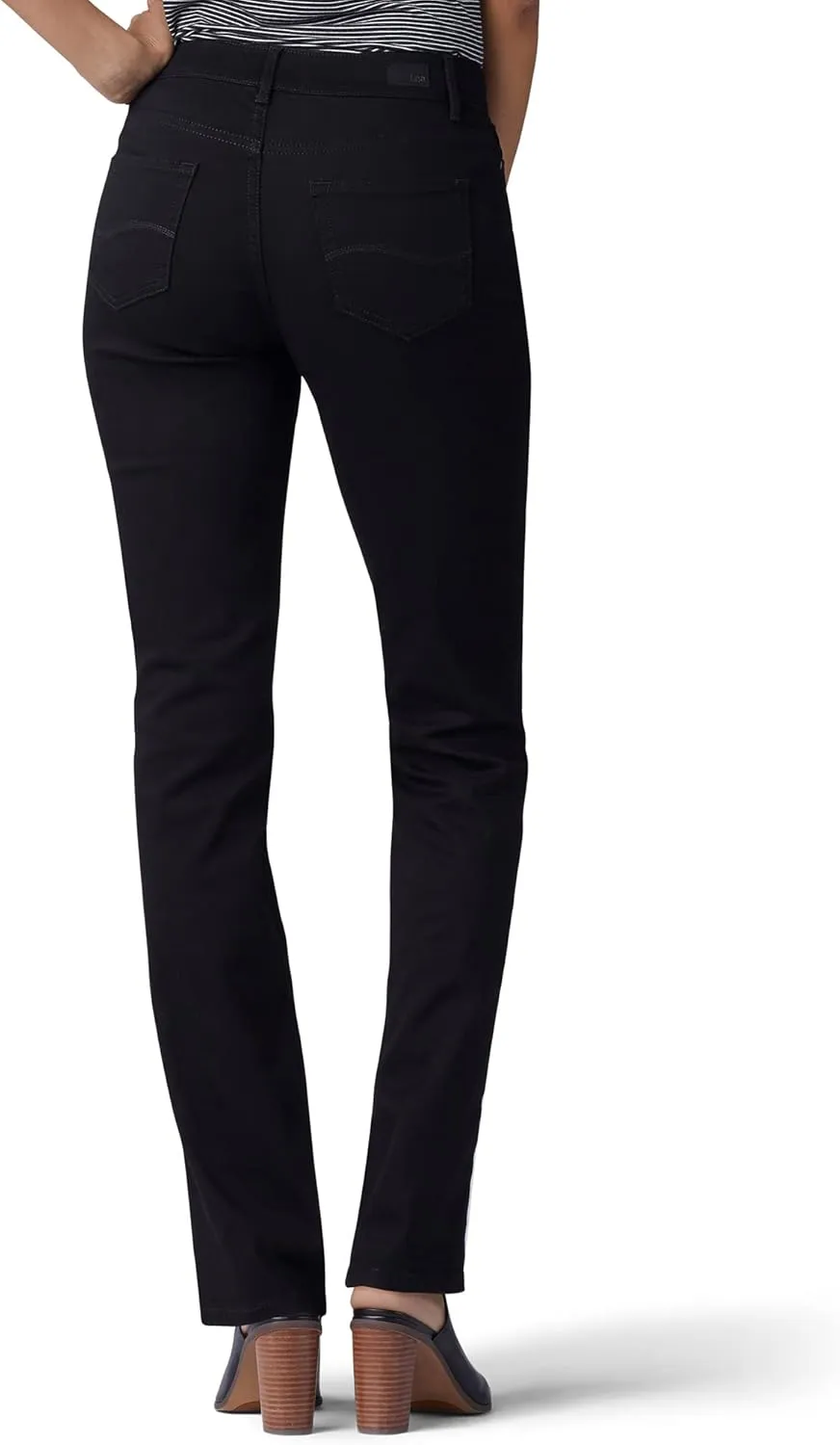 Lee Women's Ultra Lux Comfort with Flex Motion Straight Leg Jean