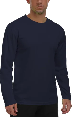 Long Sleeve Shirts for Men UPF 50  UV Protection Rash Guard Fishing Shirts Moisture Wicking Quick Dry Sun Shirts HH2410