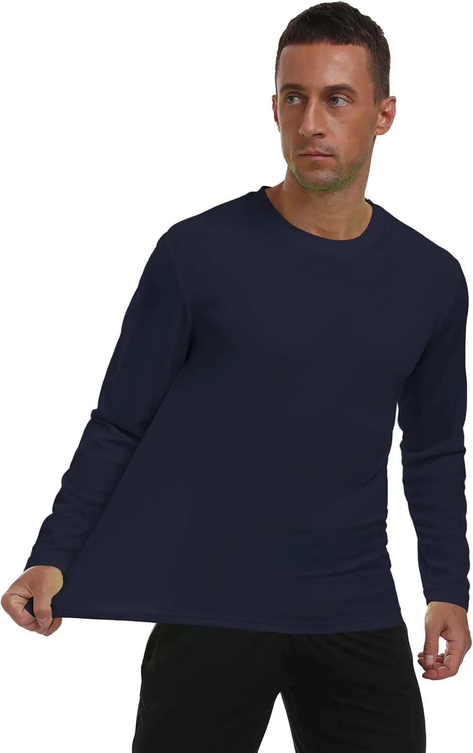Long Sleeve Shirts for Men UPF 50  UV Protection Rash Guard Fishing Shirts Moisture Wicking Quick Dry Sun Shirts HH2410