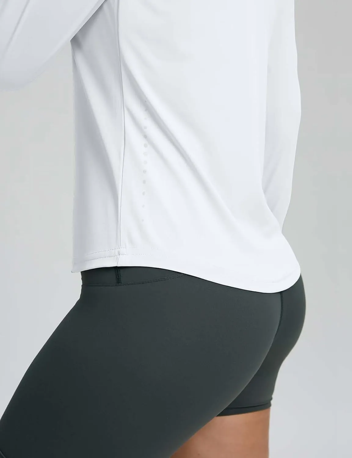 Long Sleeve Workout Tops for Women Lightweight Running Shirts Quick Dry Athletic Shirts Active Exercise