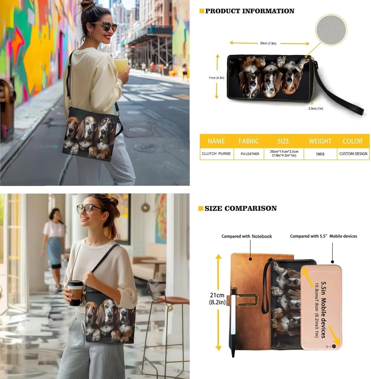 Lotusorchid Leather Bucket Handbags for Women, Crossbody Hobo Handbags Satchel Bag with Matching Wallet Detachable Strap