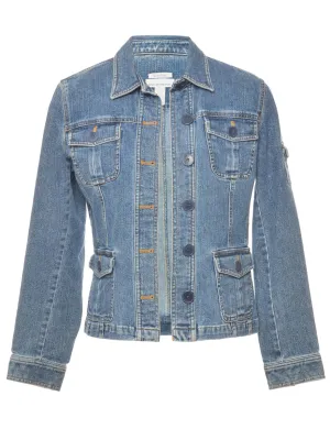 Medium Wash Denim Jacket - S