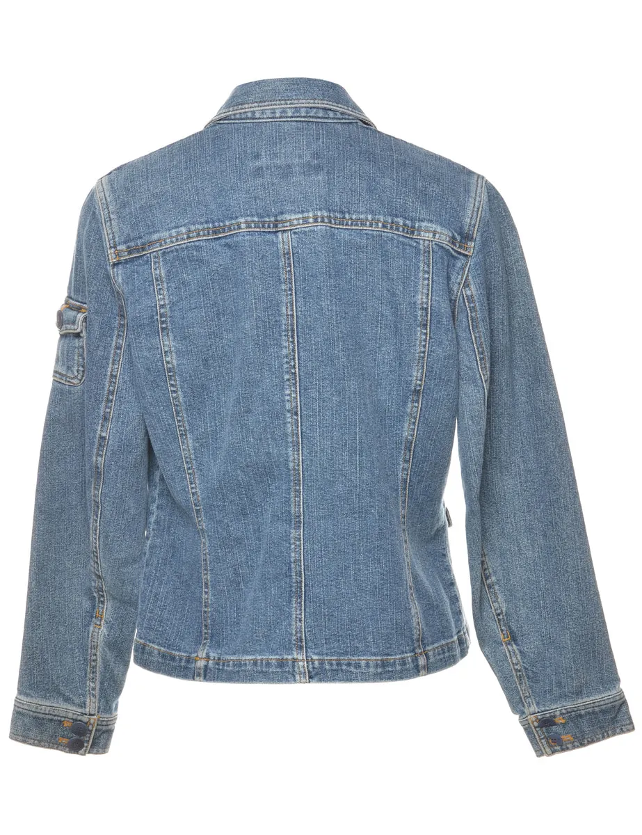 Medium Wash Denim Jacket - S