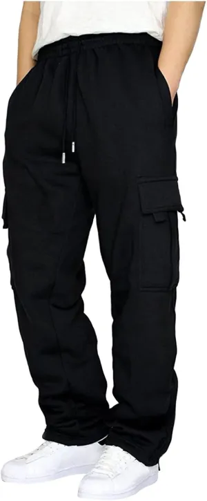 Men's Casual Pants with Multiple Pockets Tactical Pants for Men Stretch Styling Corduroy Pants Mens Red Camo Joggers for Men