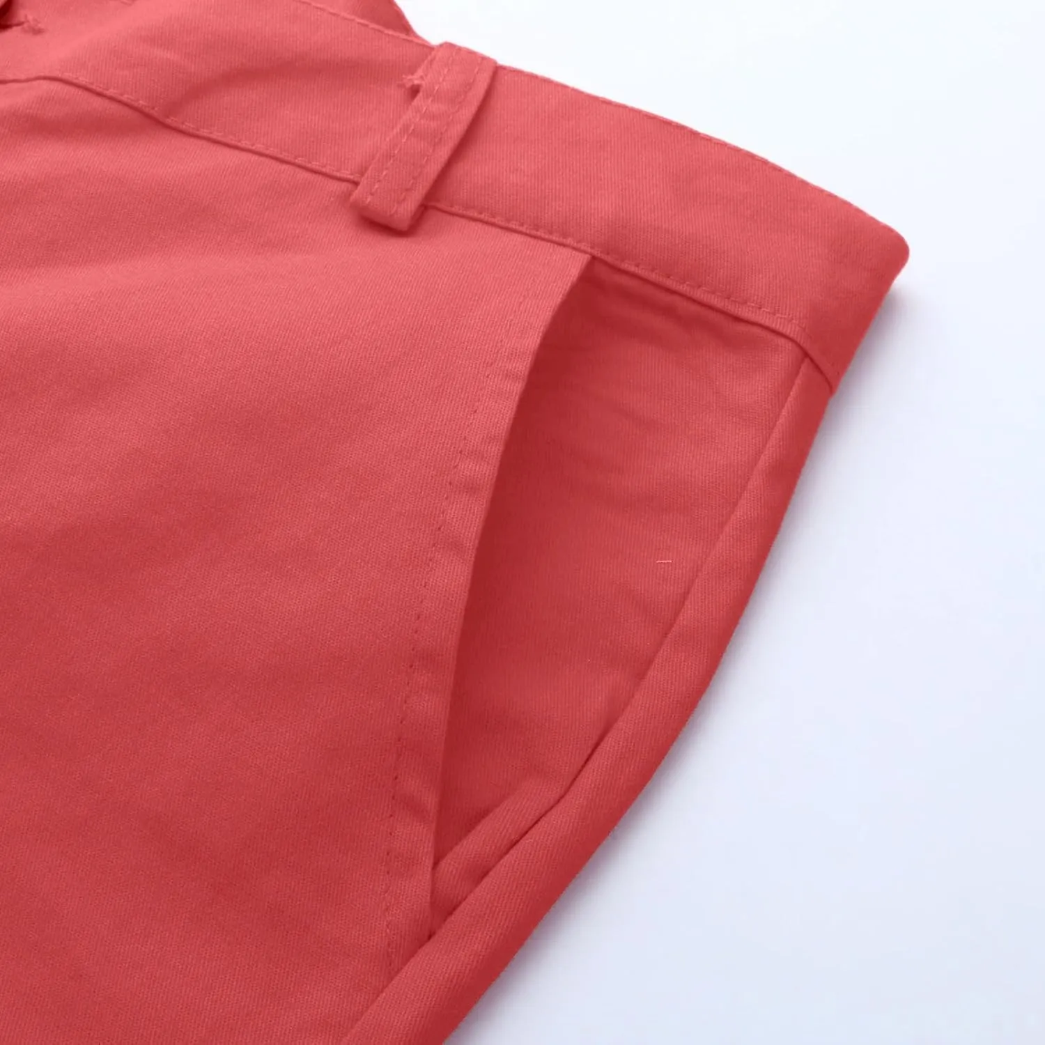 Men's Chino Pants Classic-Fit Casual Stretch Trousers Straight-Fit Wrinkle-Resistant Pants Casual Slim-Fit Pants