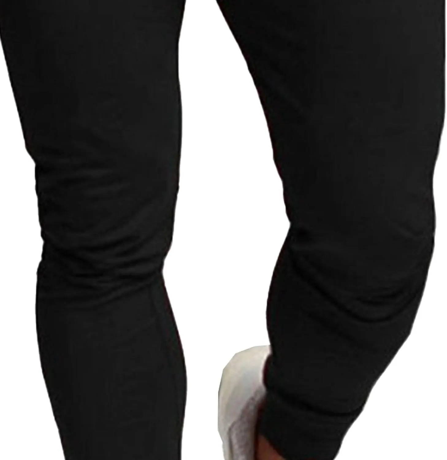 Men's Elastic Waist Slim Fit Athletic Pants Stylish Comfort Basic Pants Casual Solid Hiking Jogging Trousers