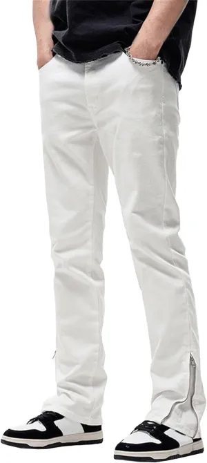 Men's Fashion Slim Fit Streetsweat Pants Casual Solid Regular Fit Trouser Stylish Comfort Outdoor Pants